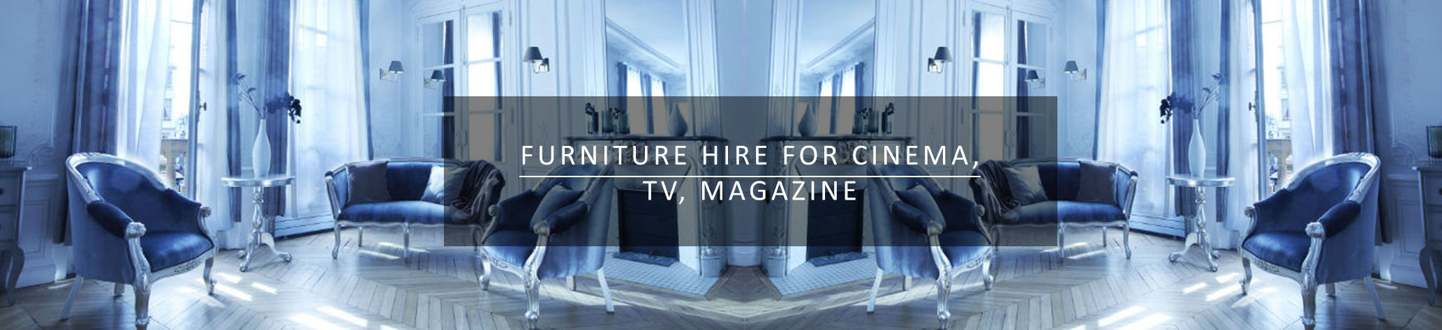 furniture hire for cinema tv magazine